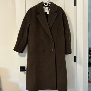 Aritzia Babaton The Slouch Coat - (Re)Camel Wool